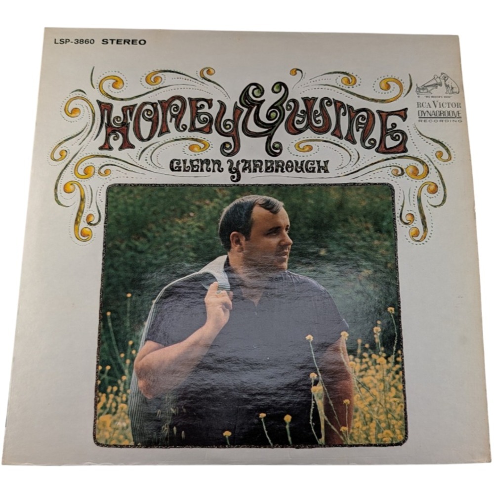 Glenn Yarbrough Honey And Wine Lp Rca Victor (1967 Us Lsp-3860) EX/VG+